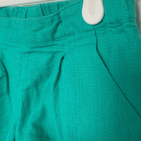 Girls teal dress shorts - Picture 4 of 5